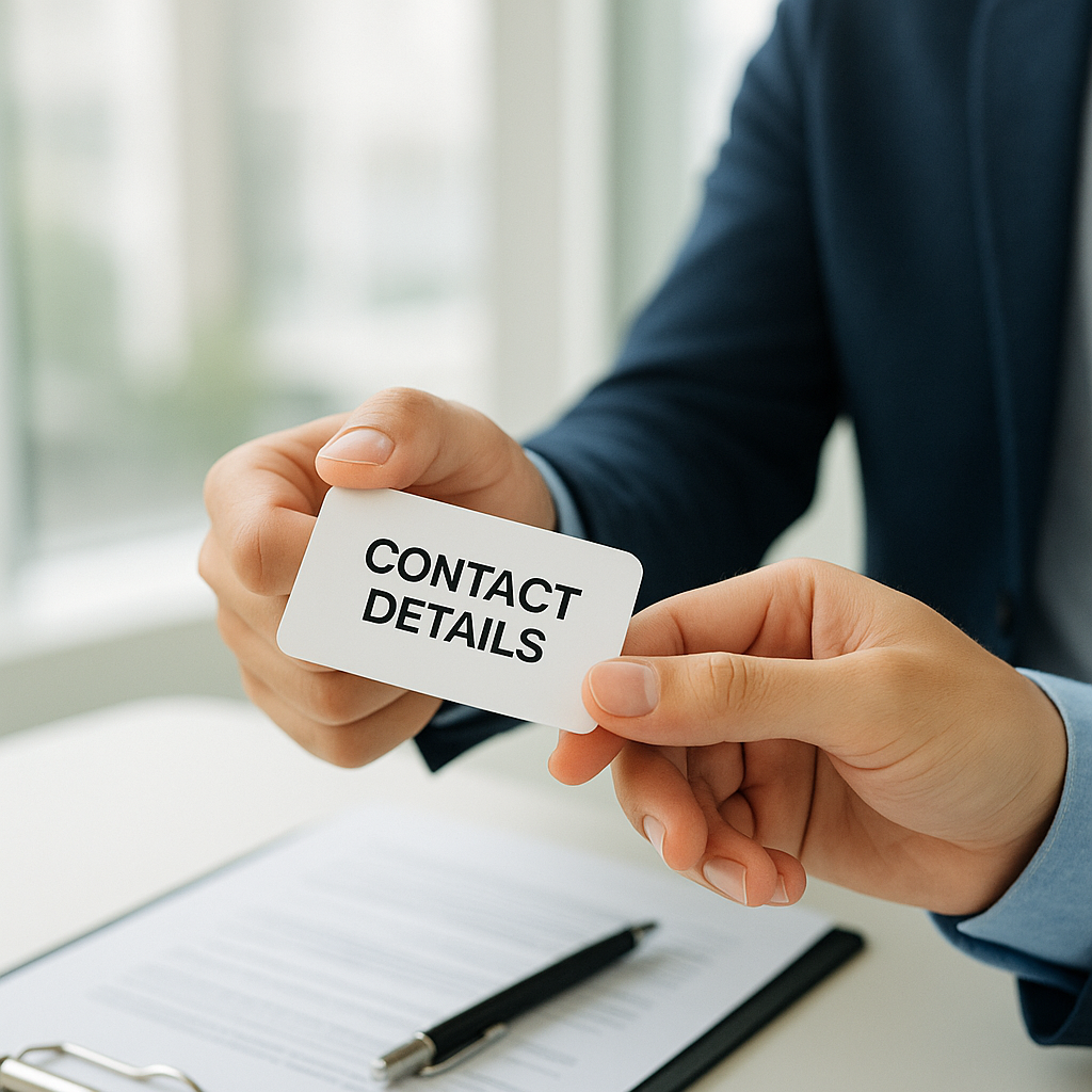 Exchange Contact Details 